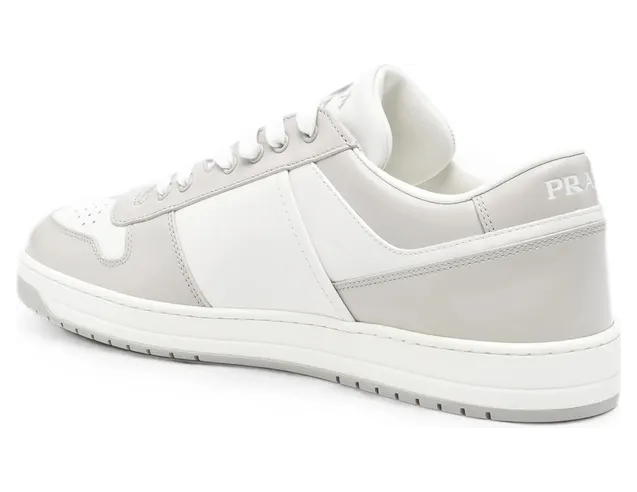 Prada Downtown Leather “White/Grey” (2EE364 F D003 3LKG F0W5V) (4)
