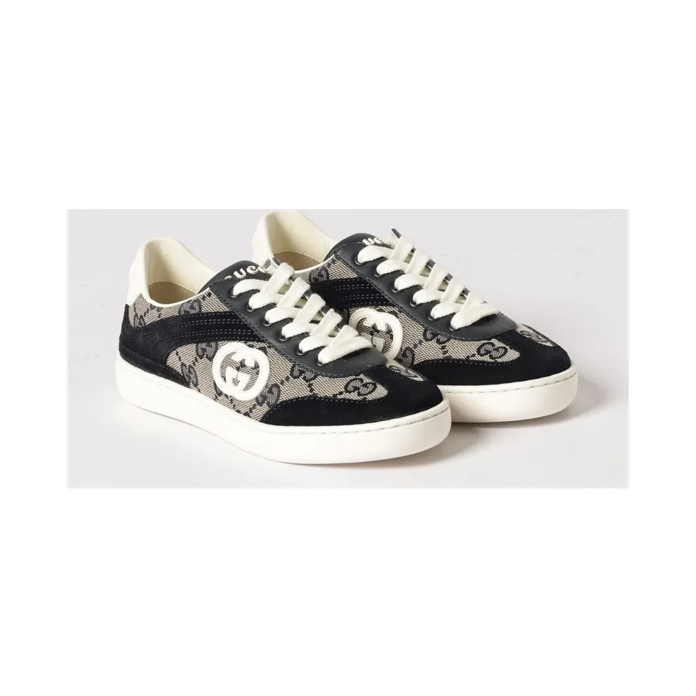 Gucci Jacquard Canvas and Suede Beige (812674AE2T4056)