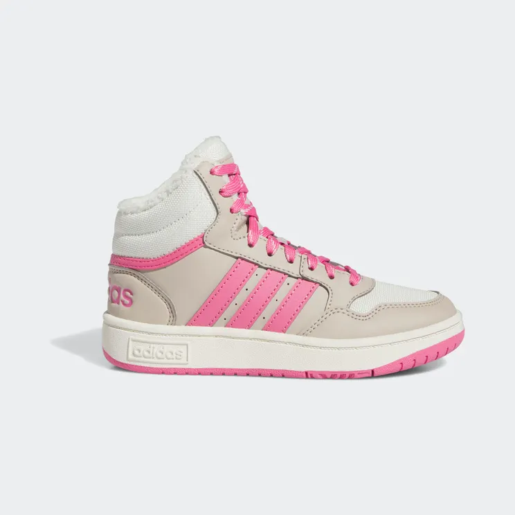 adidas Hoops Mid 3.0 Kids Wonder Beige / Pink Fusion / Off White (IF7739)