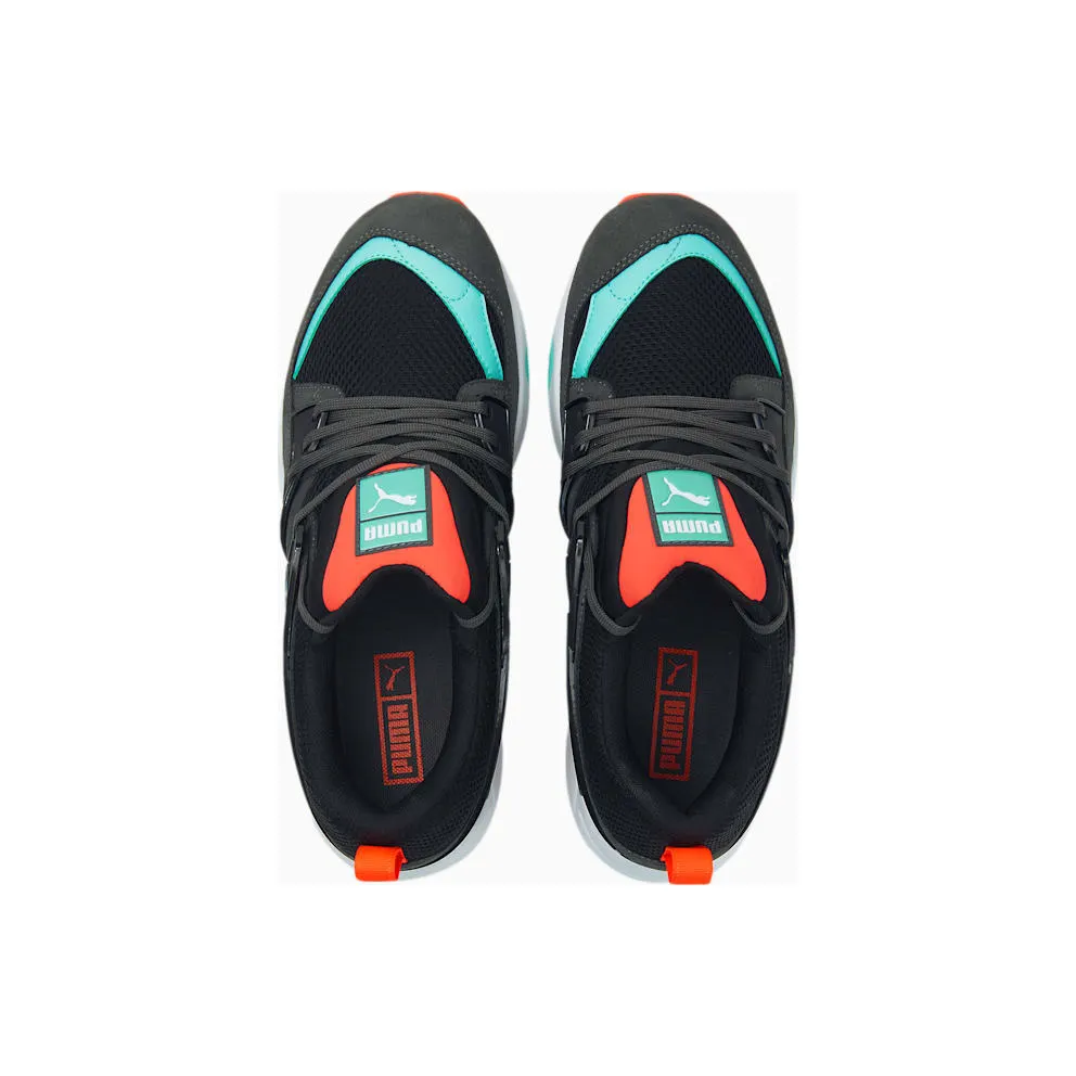 Men’s PUMA Blaze Of Glory “reverse Classics” Black/Steel Gray/Fiery Coral (383532-01)