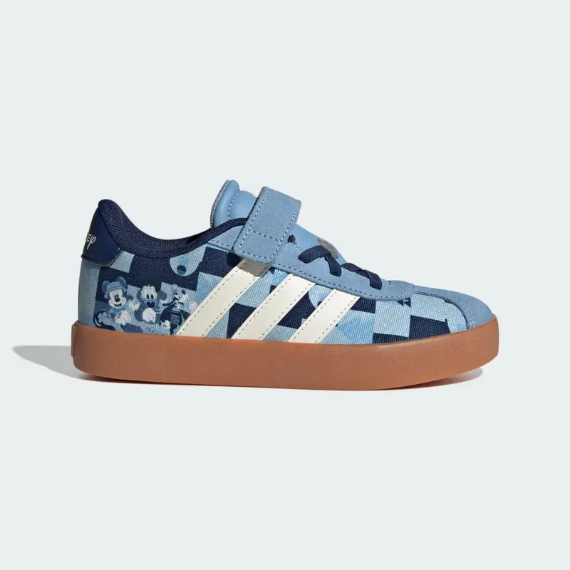 Adidas adidas x Disney Mickey VL Court Ash Blue / Off White / Crew Blue (JH6077)