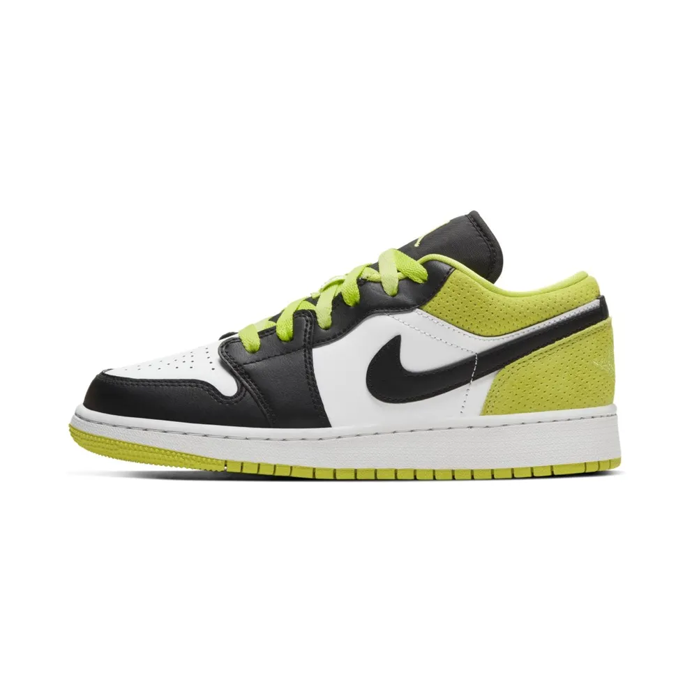 Jordan 1 Low Black Cyber (GS) Black/Cyber-White-Black (CT1564-003)