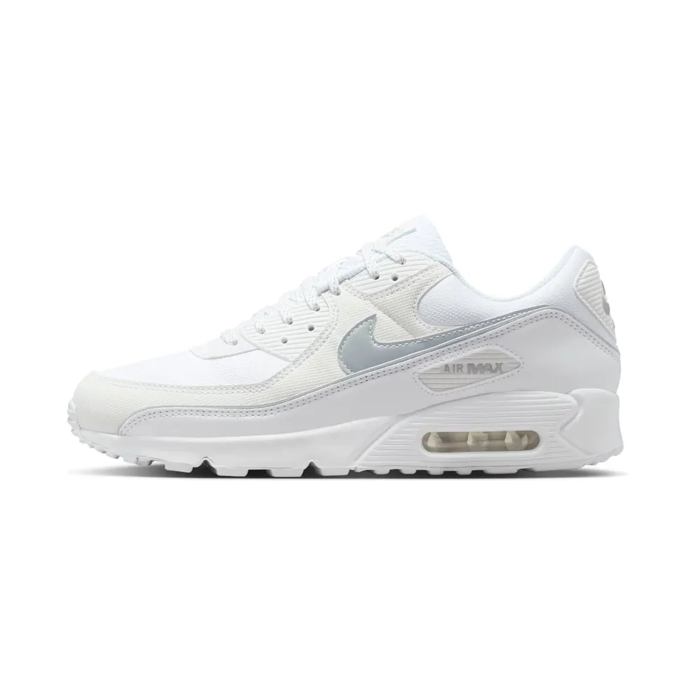 Nike Air Max 90 Premium “White Metallic Silver Reflective” (HV4517-100)