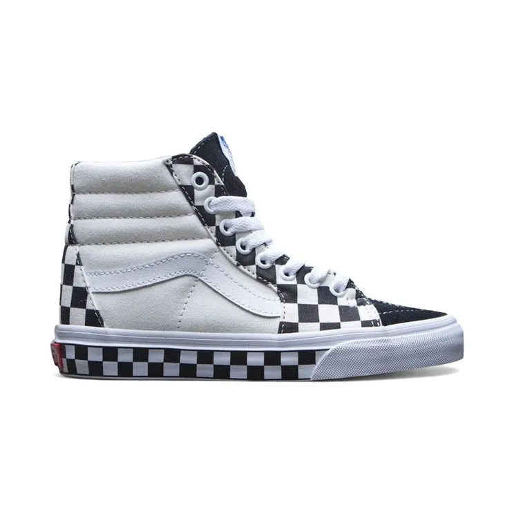 Vans Sk8-Hi Checkboard Sidewall Black White (VN08GEQMI)