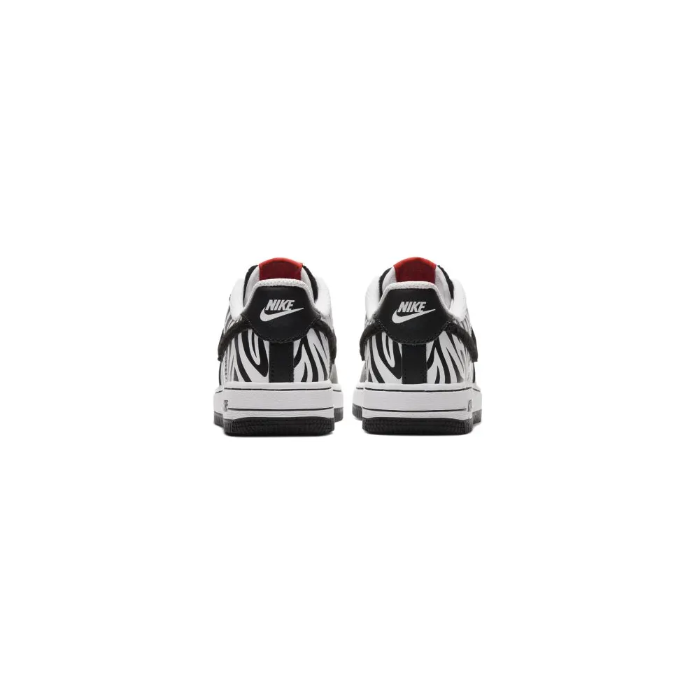 Nike Air Force 1 Low Zebra (PS) White/Black (CU8428-100)