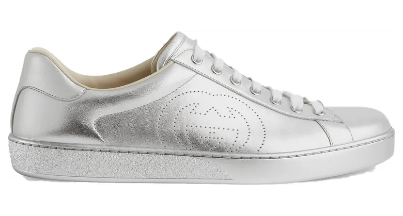 Gucci Ace Metallic Silver (_660266 B8B20 8106)