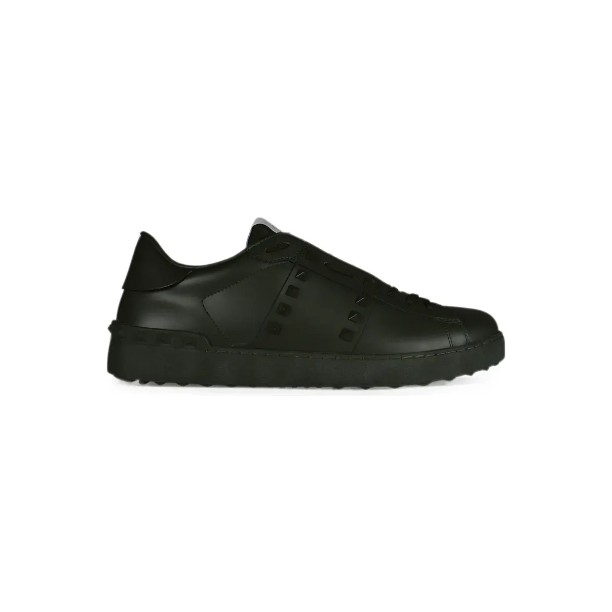 Valentino Garavani Rockstud Untitled aus Kalbsleder “Green” (UY2S0931)
