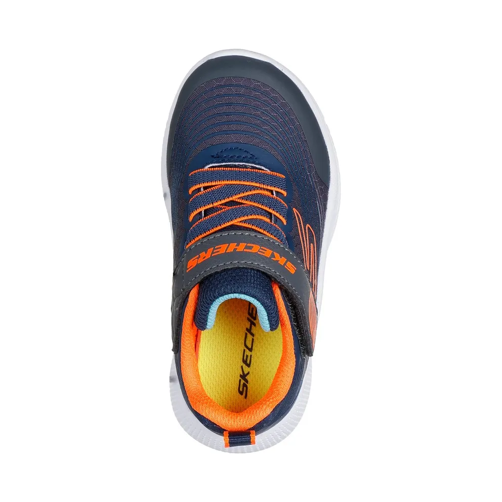 Skechers Microspec Advance Sneaker Marine/Orange