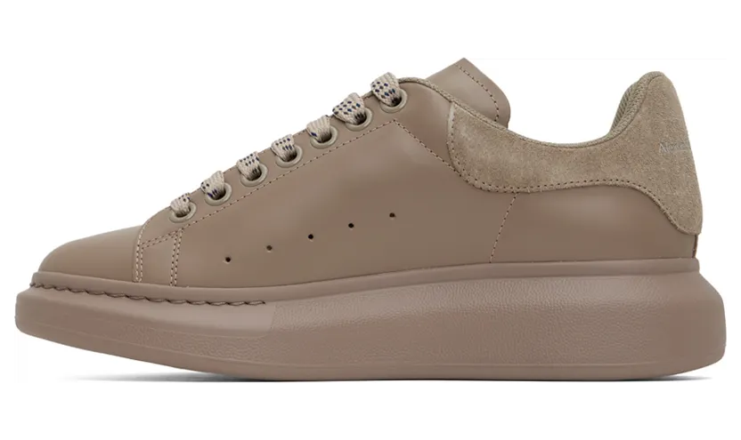 Alexander McQueen Taupe Oversized Sneakers (734216WHZNC) (3)