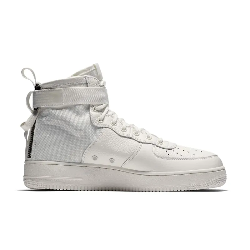 Nike SF Air Force 1 Mid Triple Ivory Ivory/Reflective Silver (AA6655-100)