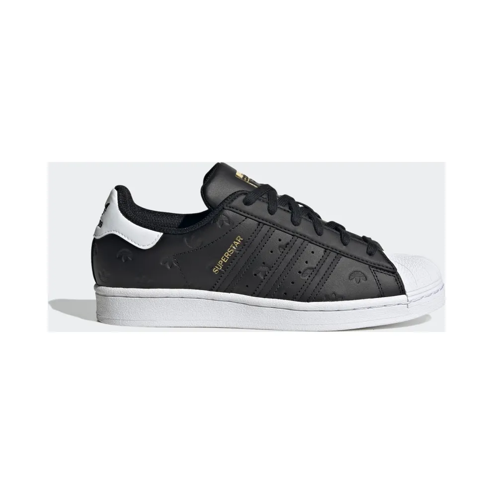 adidas Superstar Schuh Core Black / Core Black / Cloud White (HQ1937)