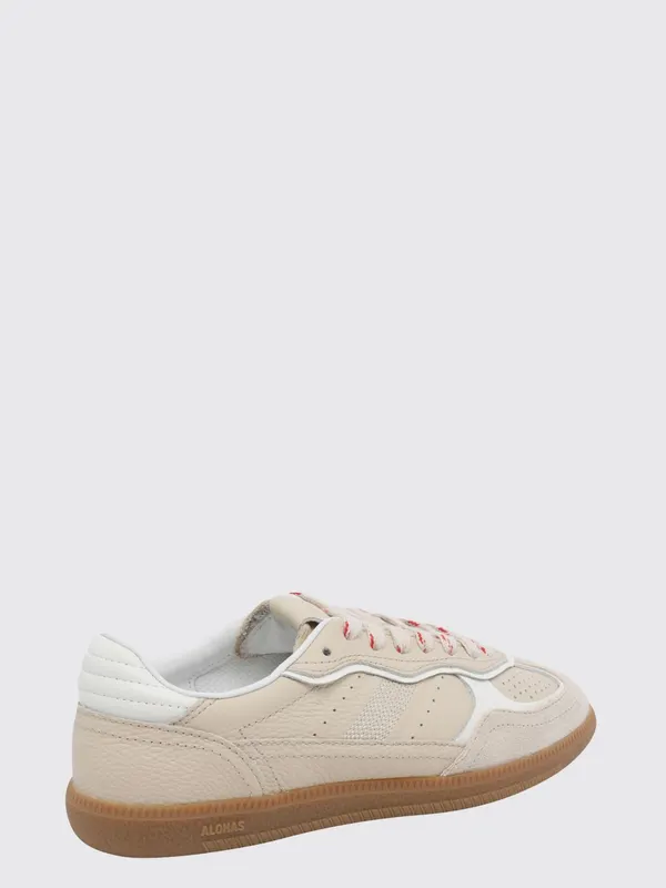 Alohas TB.490 Grained Leather and Suede Beige (S10070901)