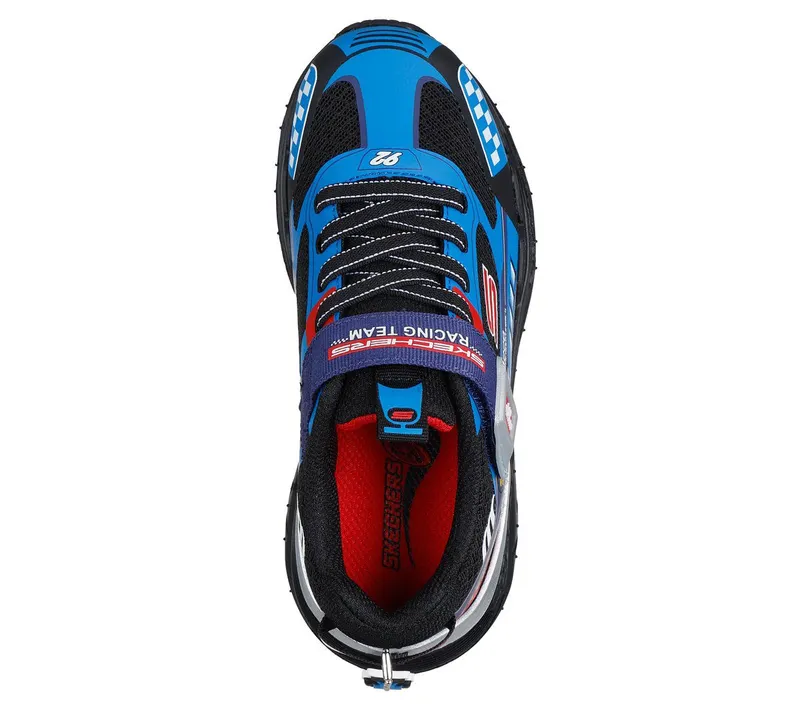 Skechers Skech Tracks Sneaker Blue/Red