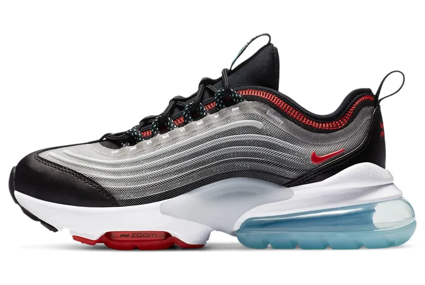 Nike Air Max ZM950 White Black Chile Red (GS)