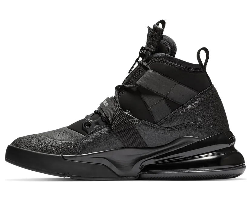 Nike Air Force 270 Utility Black Metallic Silver