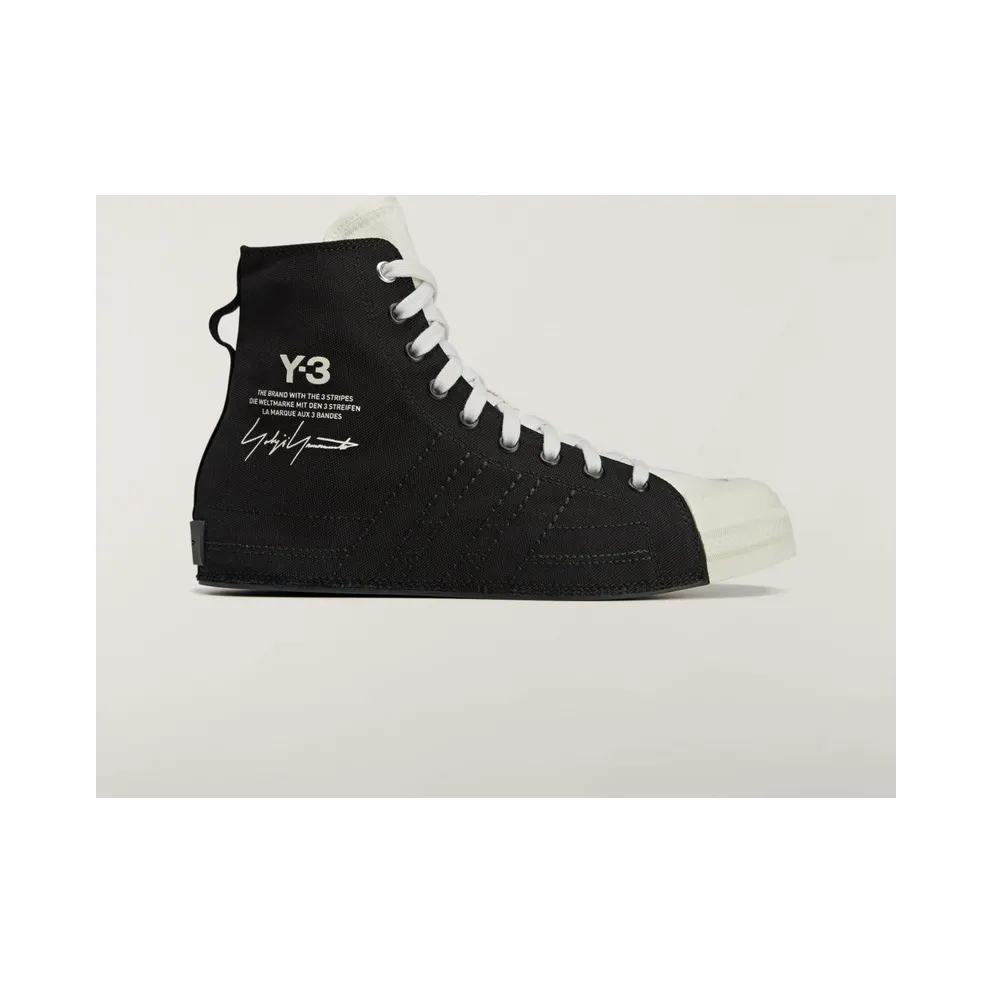 Adidas Y-3 Nizza Hi Orbit Grey / Orbit Grey / Black (JQ8818)