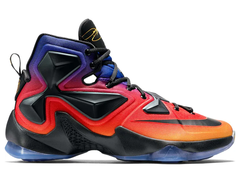 Nike LeBron 13 ‘DB’ Laser Orange/Court Purple-Black (838989-805)