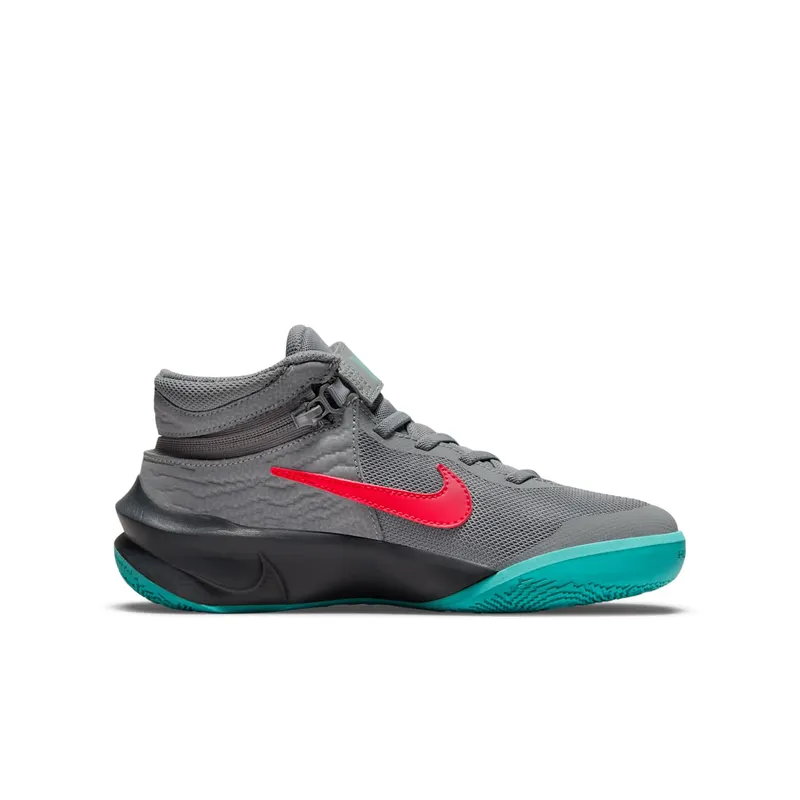 Nike Team Hustle D 10 FlyEase voor kids Grey (DD7303-008)