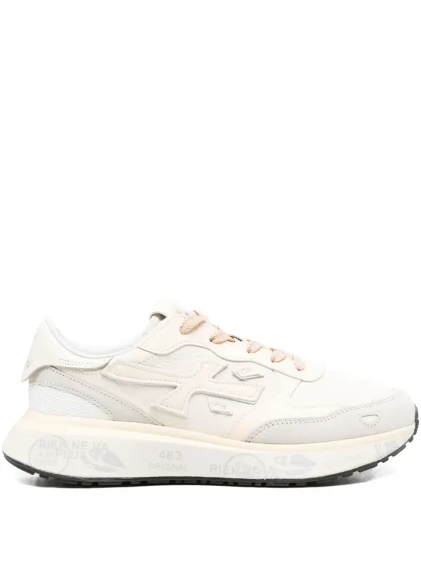 Premiata mit Ledereinsätzen – Nude (LAURYNVAR7788)
