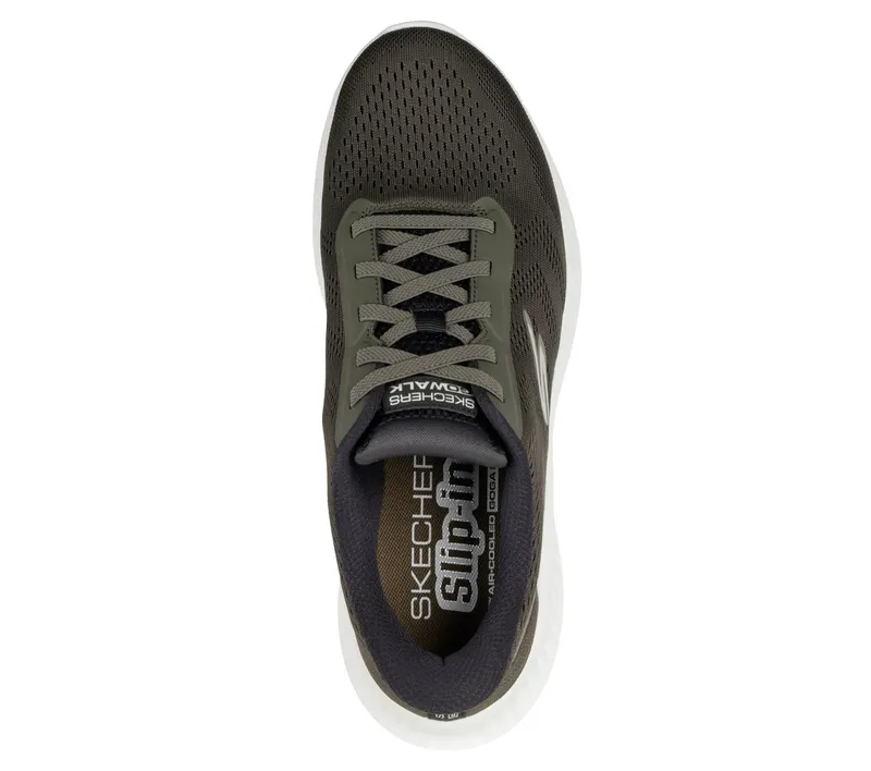 Skechers Slip-ins: GO WALK Now – Payton Sneaker Olijf