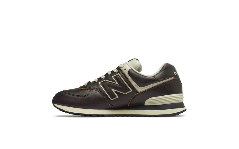 New Balance 574 Black Leather (ML574LPK)