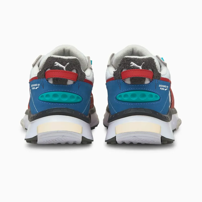 Puma Wild Rider Layers White/Red (380697-01)