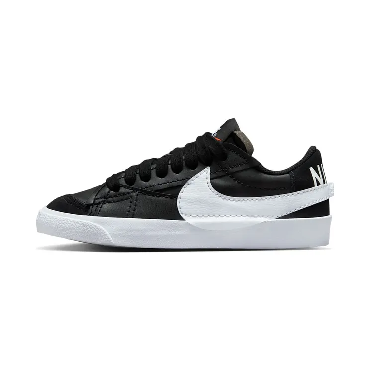 Nike Blazer Low 77 Jumbo “Black / Team Orange / White” (DQ1470-002)