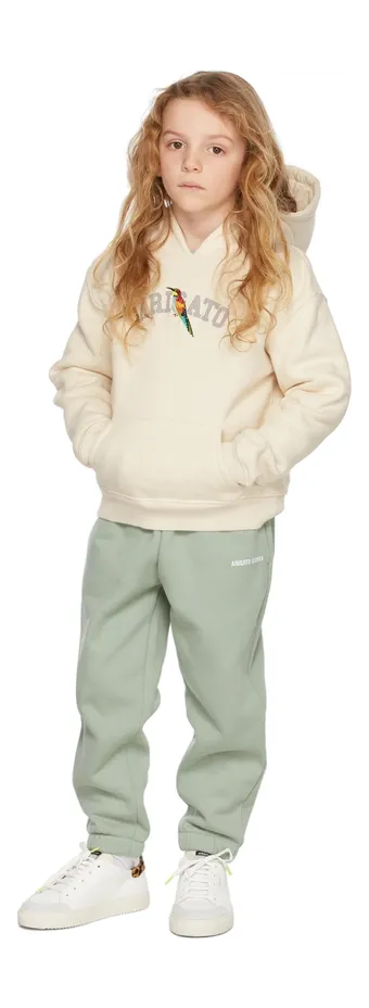 Axel Arigato Kids White Triple Animal Clean 90 Sneakers (19147) (5)