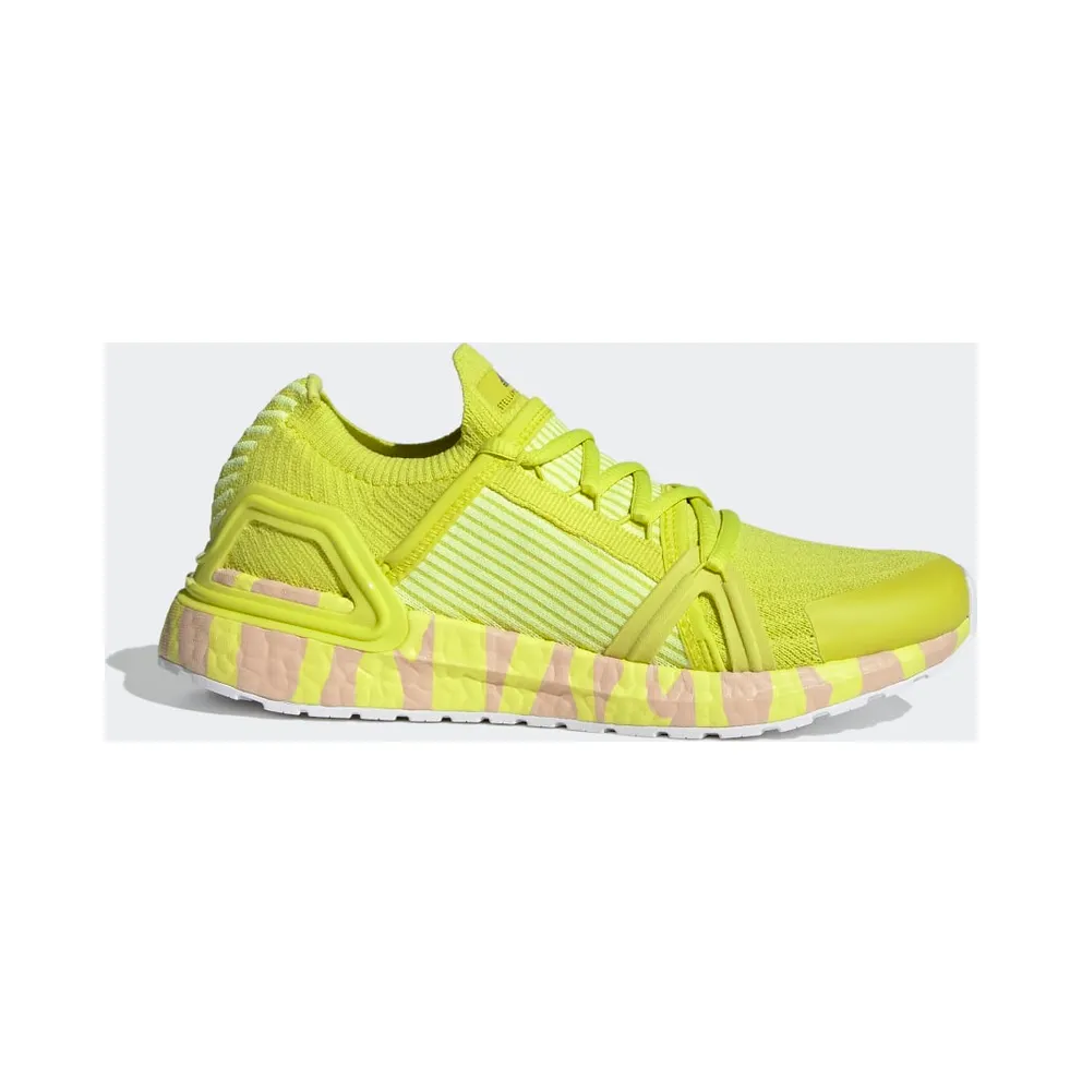 adidas by Stella McCartney Ultraboost 20 Laufschuh Acid Yellow / Acid Yellow / Pearl Rose (FX1958)