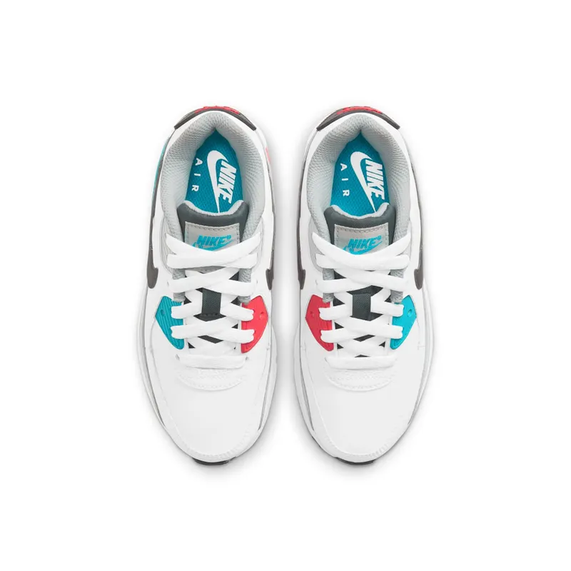 Nike Air Max 90 Younger Kids’ White (CD6867-108)