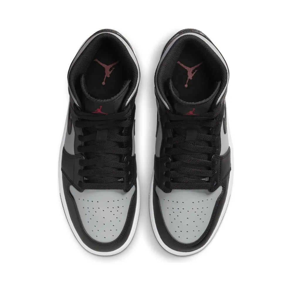 Jordan 1 Mid Shadow Red (GS) (554724-096)