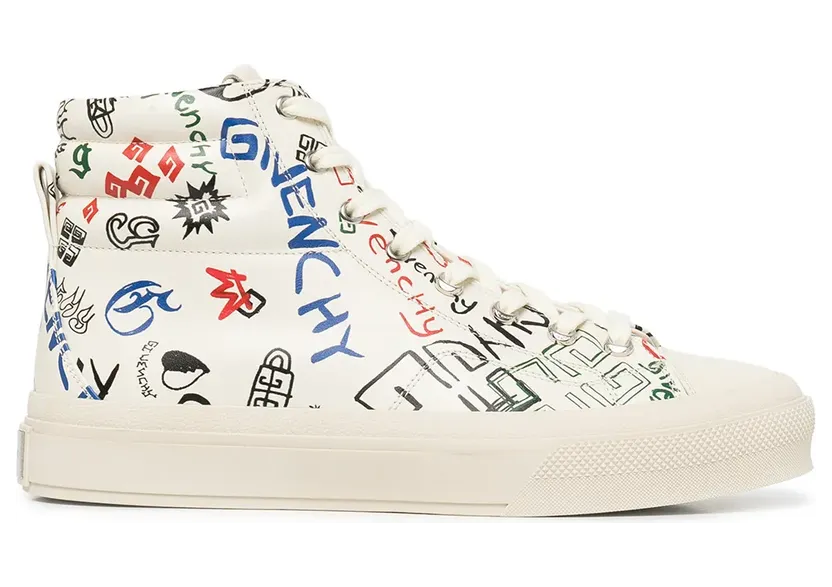 Givenchy City Sneakers mit Logo-Print – Weiß (BH005LH19F)