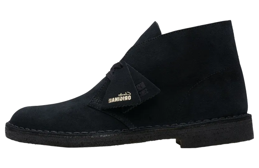 Clarks Originals Desert Boot Black Suede (26155480)
