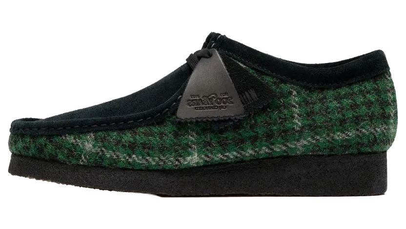 Clarks Originals Wallabee Boot “Green Tweed Combination” (26182790)