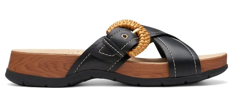 Clarks Reileigh Bay Black Leather (26177422)