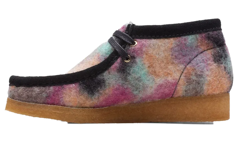 Clarks Wallabee “Black Wool Comb” (26168702)