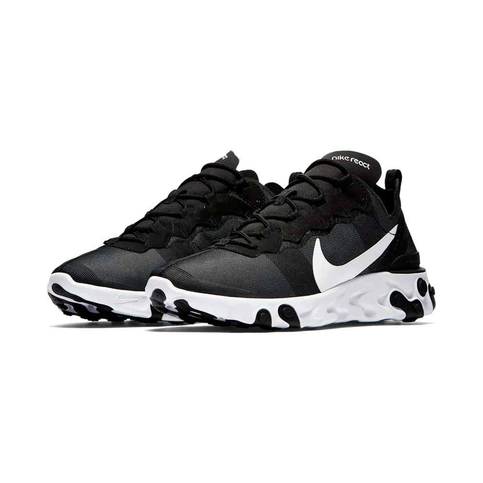 Nike React Element 55 Black White (BQ6166-003)