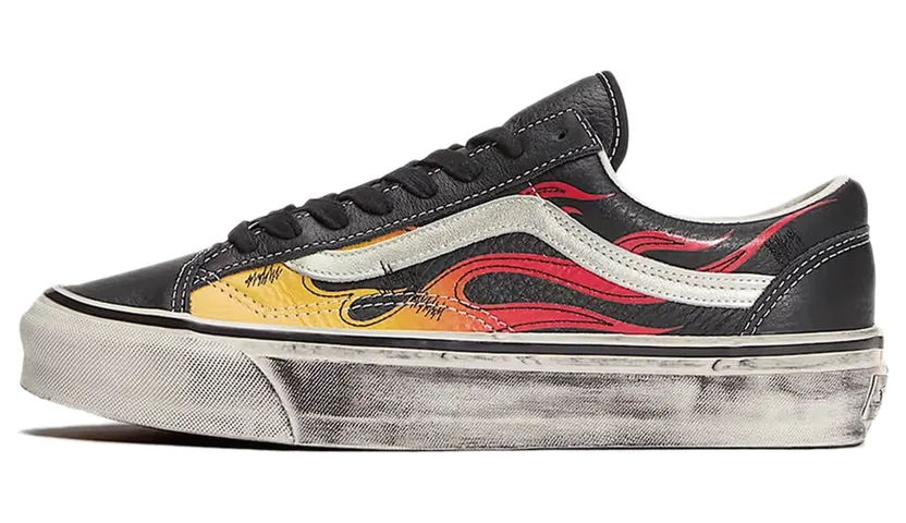 Vans Old Skool 36 LX Black Archive Flame (VN000D9RCJK1)