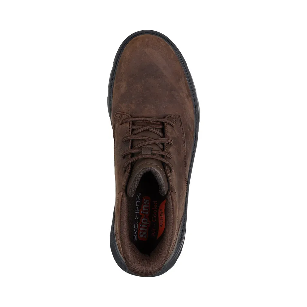Skechers Slip-ins Relaxed Fit: Arch Fit Garza – Ridley Shoes CM Cacao
