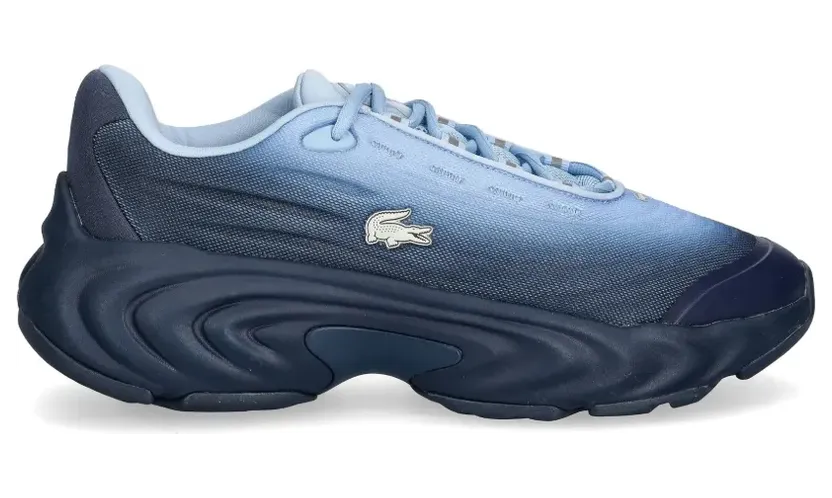 Lacoste Spinor sneakers met logopatch en kleurverloop – Blauw (50SMA0164)