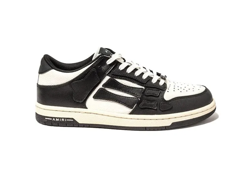 AMIRI Skel Top Low Black Off White (PF22MFS003-004)