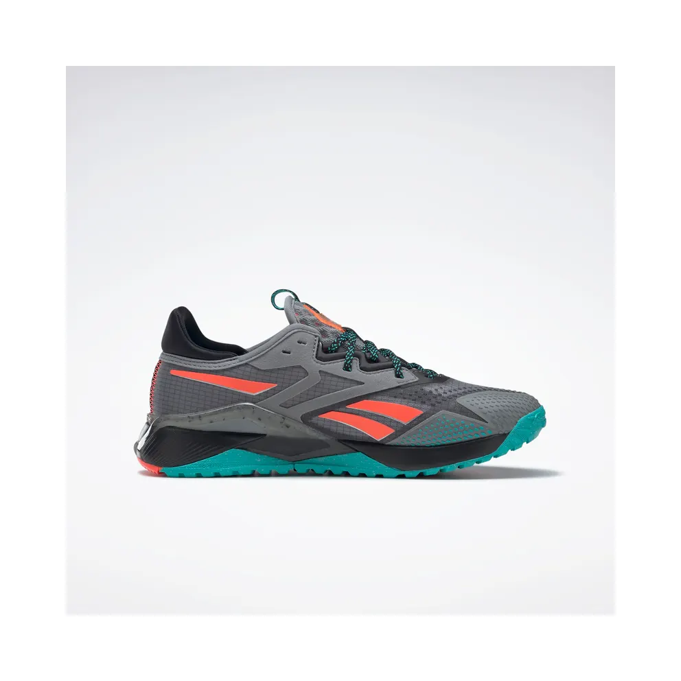 Reebok Nano X2 TR Adventure Pure Grey 5 / Core Black / Classic Teal (GY8905)