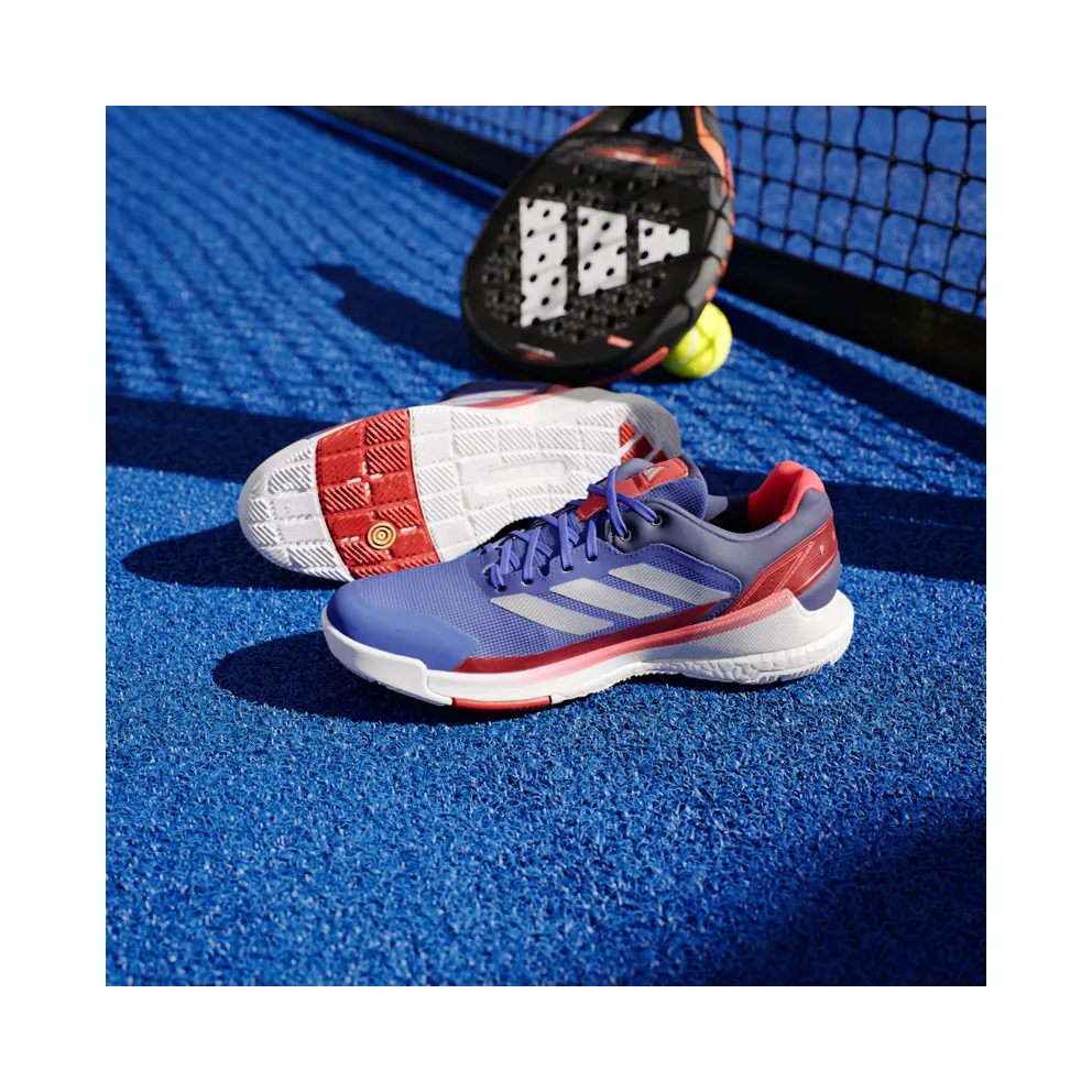 Adidas Crazyquick BOOST Padel Lucid Blue / Silver Metallic / Cloud White (JP9590)