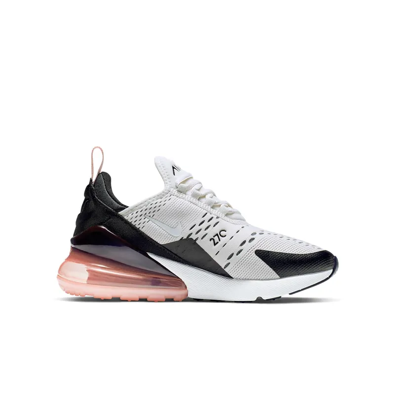 Nike Air Max 270 Platinum Coral (GS) Platinum Tint/Black-White-Bleached Coral (943346-005)