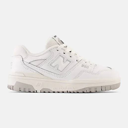 New Balance 550 White Grey (PSB550PB)