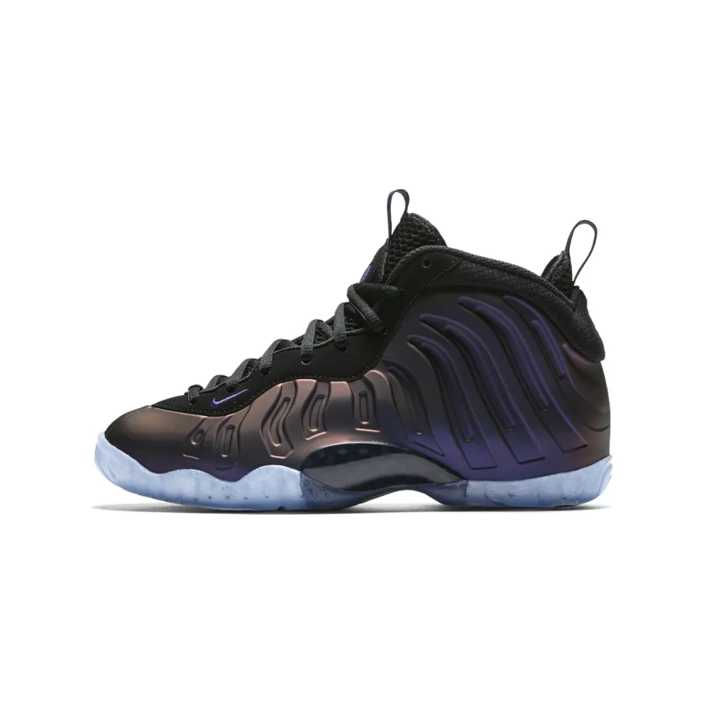 Nike Air Foamposite One Eggplant 2017 (GS) Black/Varsity Purple-Varsity Purple (644791-005)