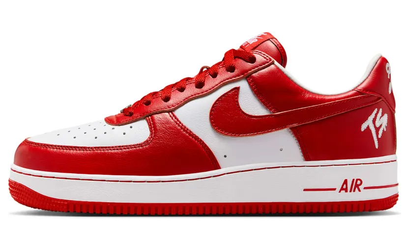 Terror Squad x Nike Air Force 1 Low “University Red”: eindelijk een datum