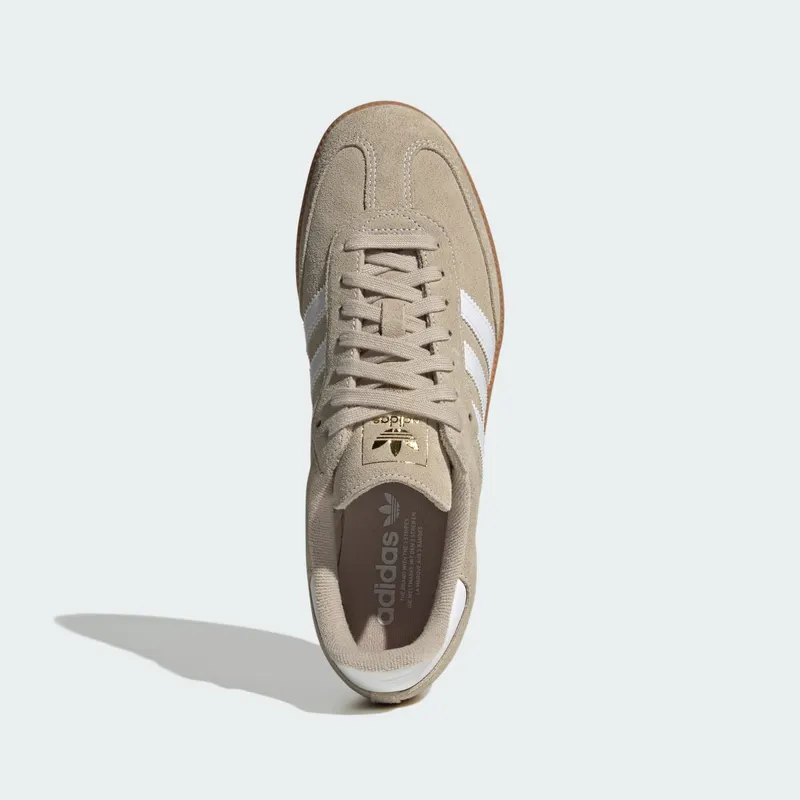 Adidas SAMBA OG Shoes Khaki Three / Cloud White / Gum (KK2272)