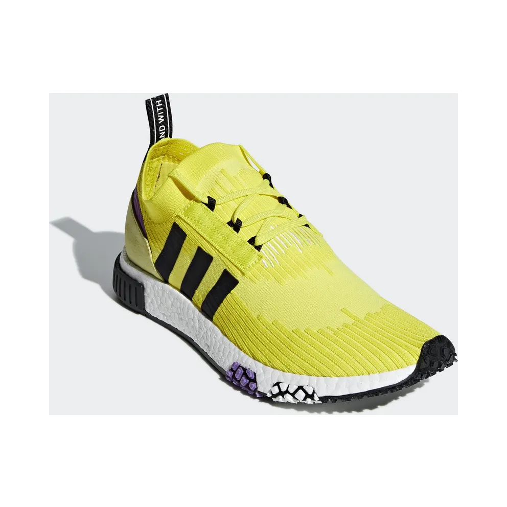 adidas NMD Racer Solar Yellow Shock Purple (B37641)