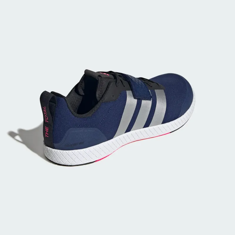 Adidas The Total Weightlifting Shoes Dark Blue / Silver Metallic / Core Black (JP6197)